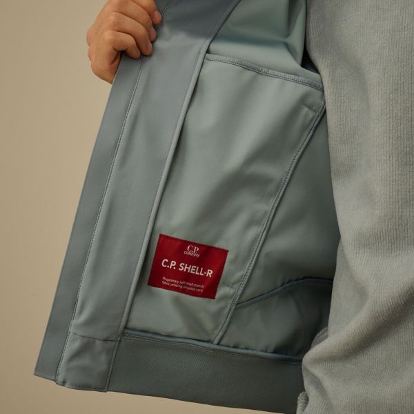 CP Company Shell-R Jacke Hellblau – Bild 6