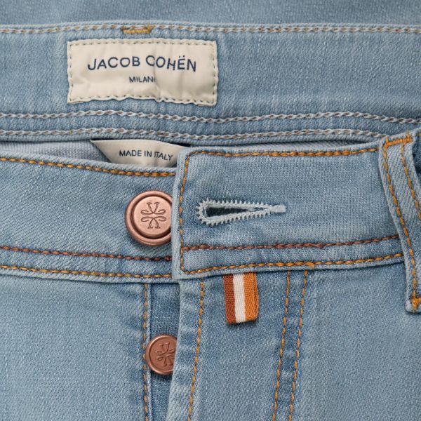 Jacob Cohen Nick Super Slim Jeans 300D Hellblau – Bild 5