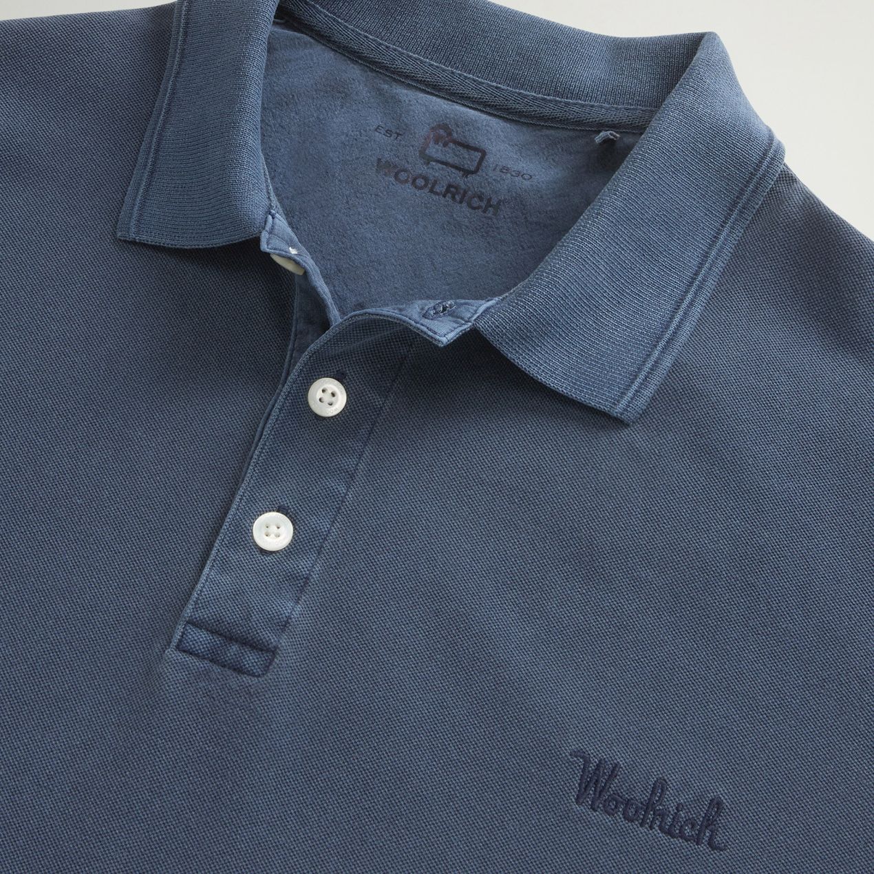 Woolrich Mackinack Poloshirt Marine – Bild 4