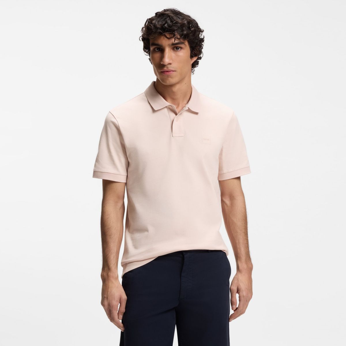 Boss Passenger Poloshirt Rosa – Bild 2